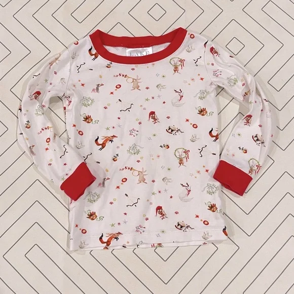 Christmas Lake Pajamas Baby LAKE Pajamas Lake Pajamas Holiday